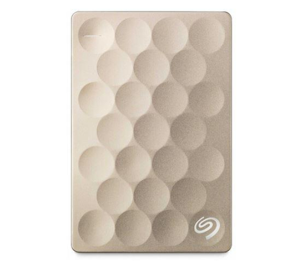 Seagate BackupPlus Ultra Slim 2TB USB 3.0 Złoty - 295824 - zdjęcie 2